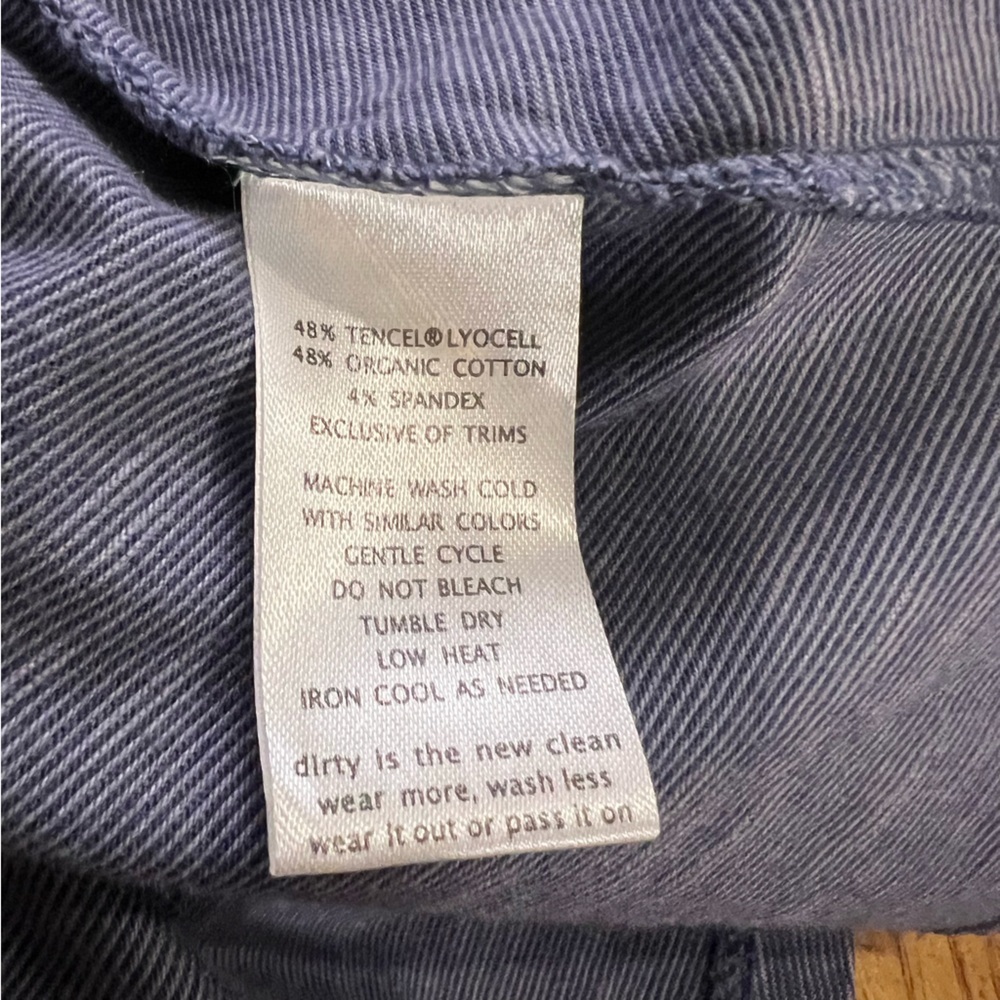 Toad&Co Blue Cue Wrap Cafe Tencel Cotton dress size medium - Picture 15 of 16